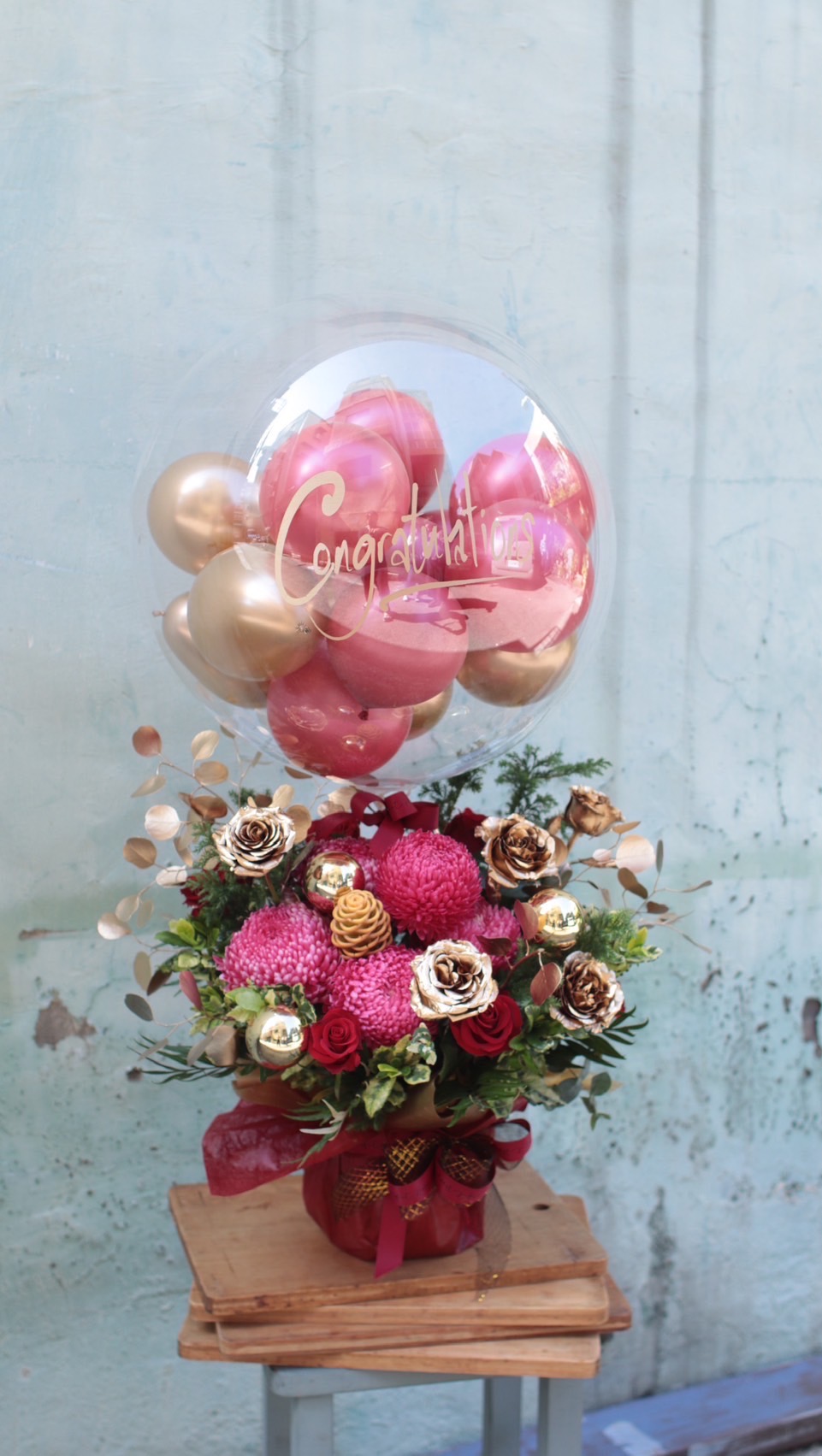 花開富貴慶雙喜